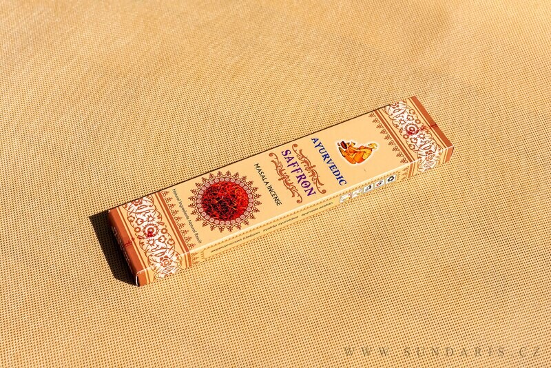 Vonné tyčinky Ayurvedic Saffron
