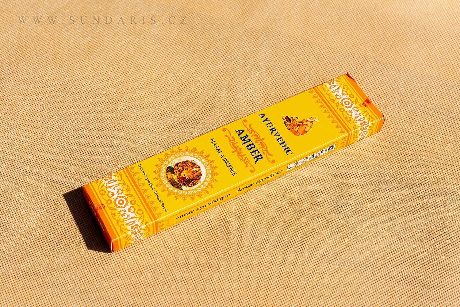 Vonné tyčinky Ayurvedic Amber