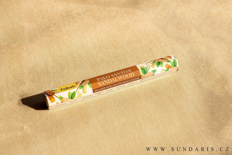 Vonné Tyčinky Tulasi Palo Santo & Sandalwood