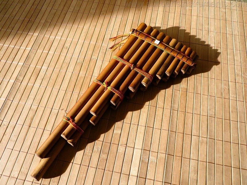 Bambusová Flétna Zampoňa Velká