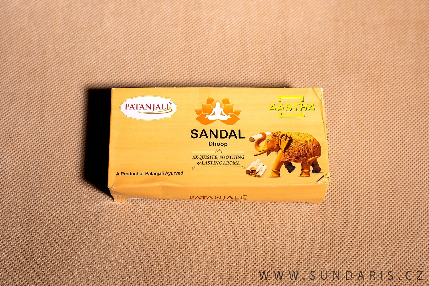 Indické Vonné Františky Patanjali Sandal Dhoop