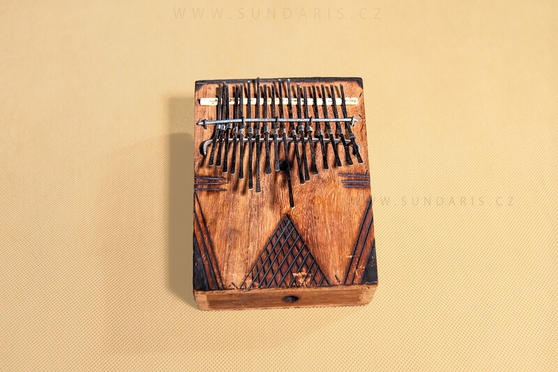 Africká Kalimba Sundaris Tanzánie Malá