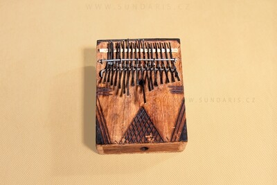 Africká Kalimba Sundaris Tanzánie Malá