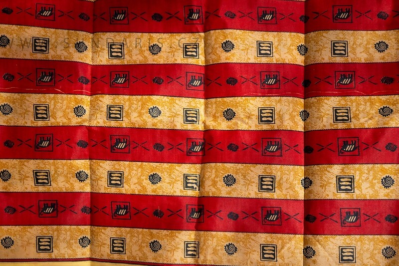 Africká Látka Wax Print Gambie 5