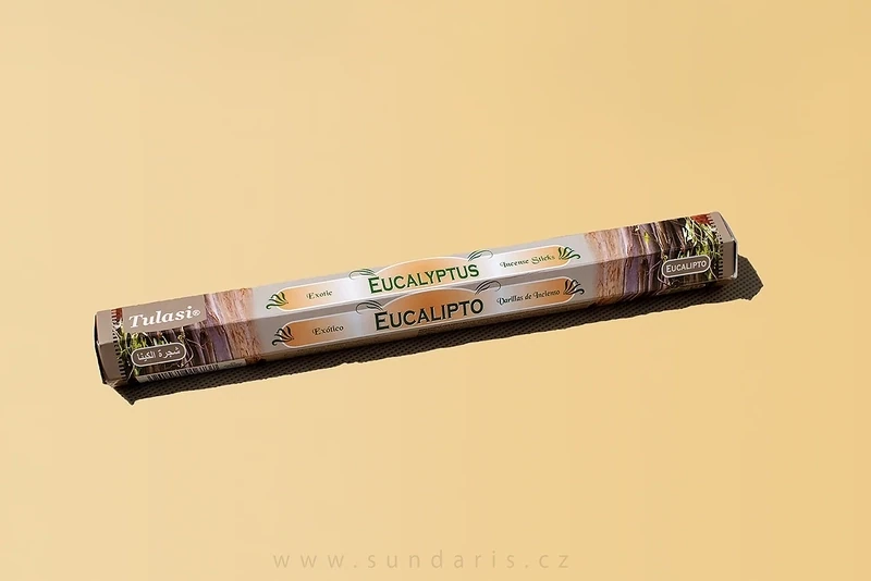 Indické Vonné Tyčinky Tulasi Eucalyptus