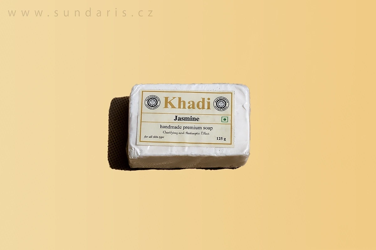 Indické Mýdlo Khadi Jasmine 125 gm