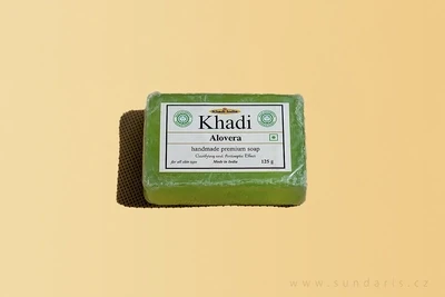 Indické Mýdlo Khadi Aloevera 125 gm