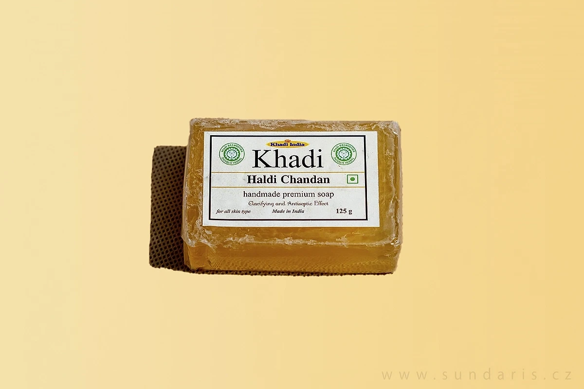 Indické Mýdlo Khadi Santal 125 gm