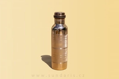 Měděná Láhev Sundaris Gravírovaná 800 ml.