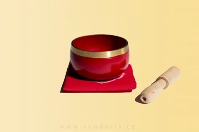Tibetská Mísa Muladhára Čakra Dárkový Set v Krabičce