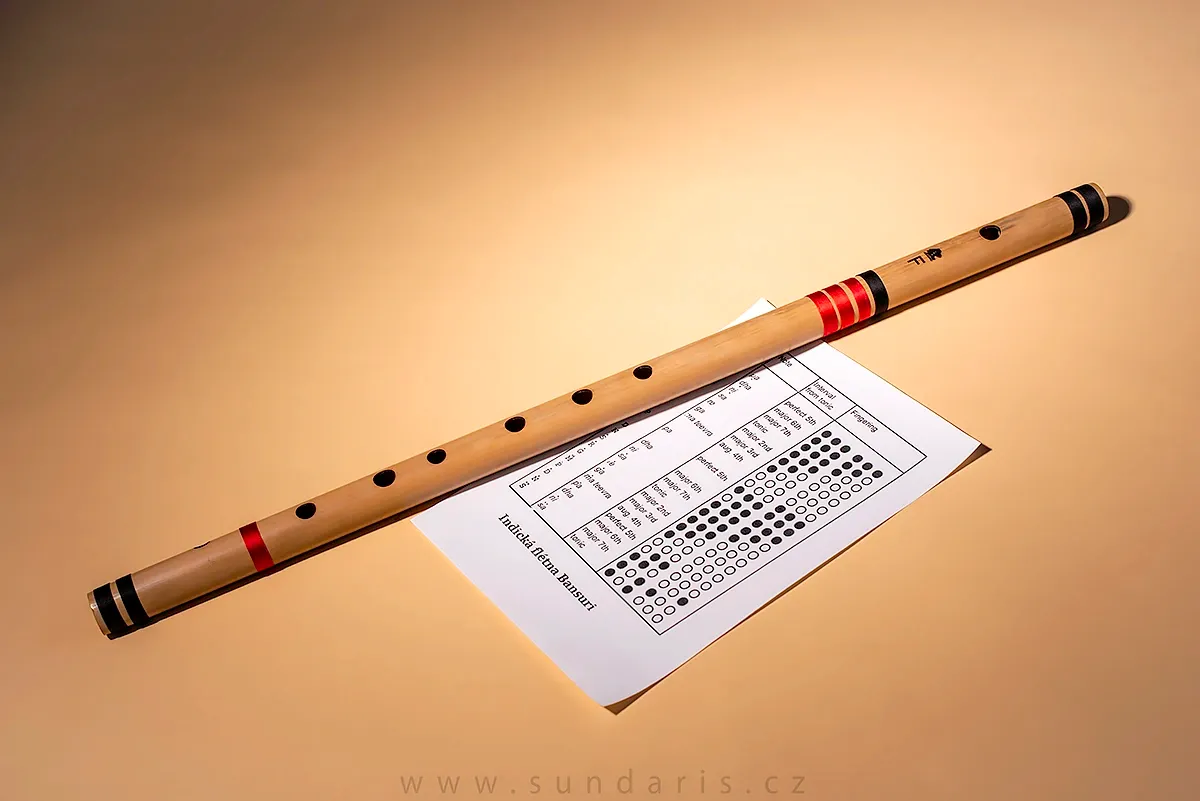 Indická Flétna Bansuri F Tenor
