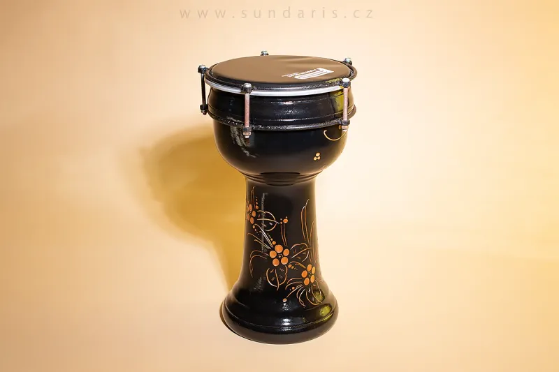 Darbuka ze Dřeva Sundaris Černá s Obalem