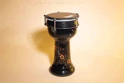 Darbuka ze Dřeva Sundaris Černá s Obalem