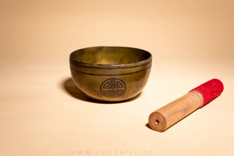 Tibetská Mísa Tepaná Moon Mantra 13 cm