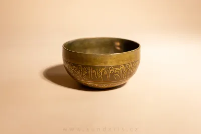 Tibetská Mísa Rytá Dorje 11 cm