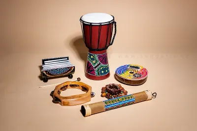 Maličký Bubeník Dětský Perkusní Set 6 ks