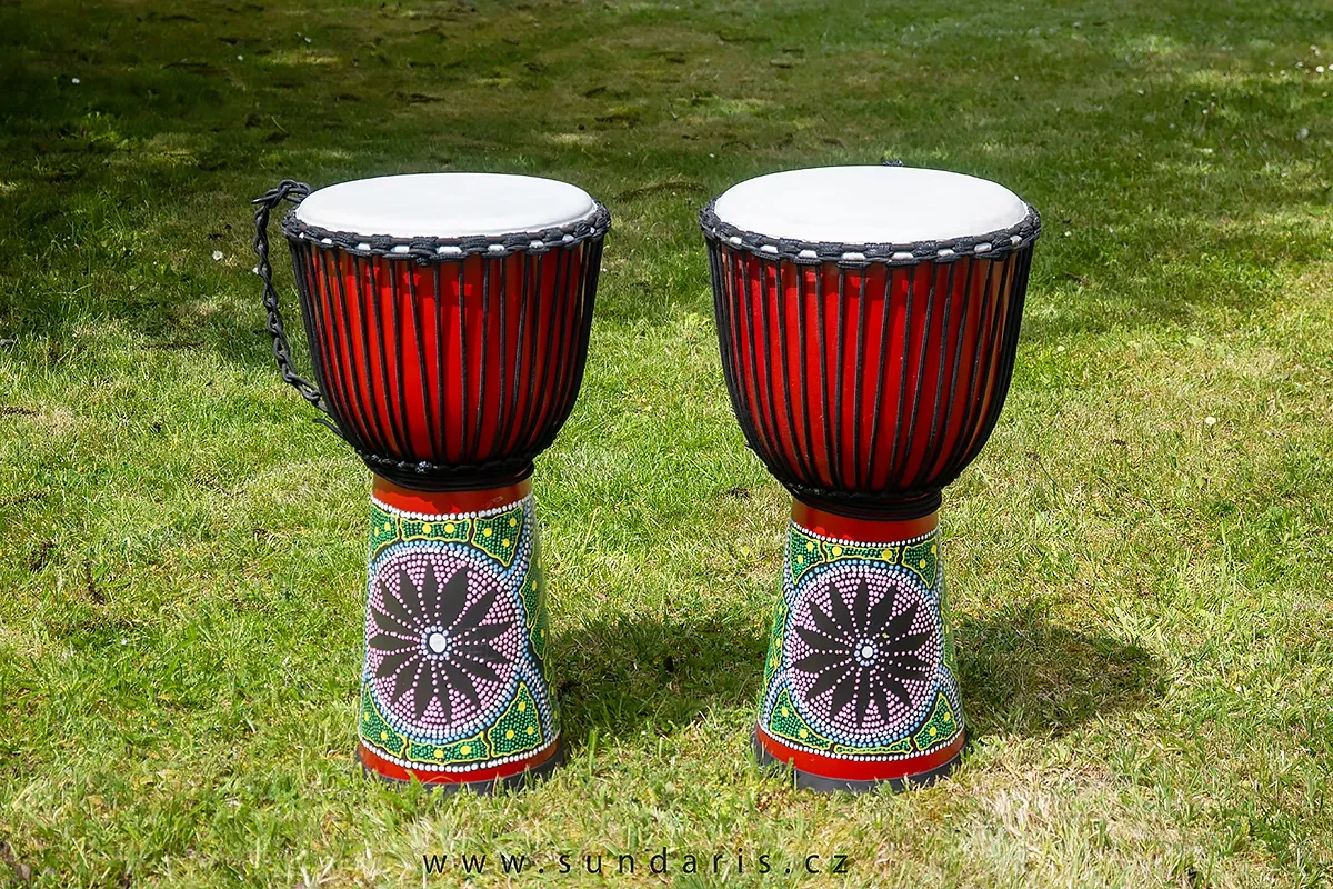 2 Ks Buben Djembe Sundaris 60 cm