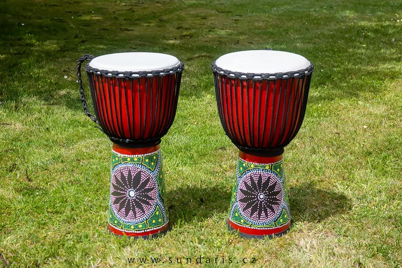 2 Ks Buben Djembe Sundaris 60 cm