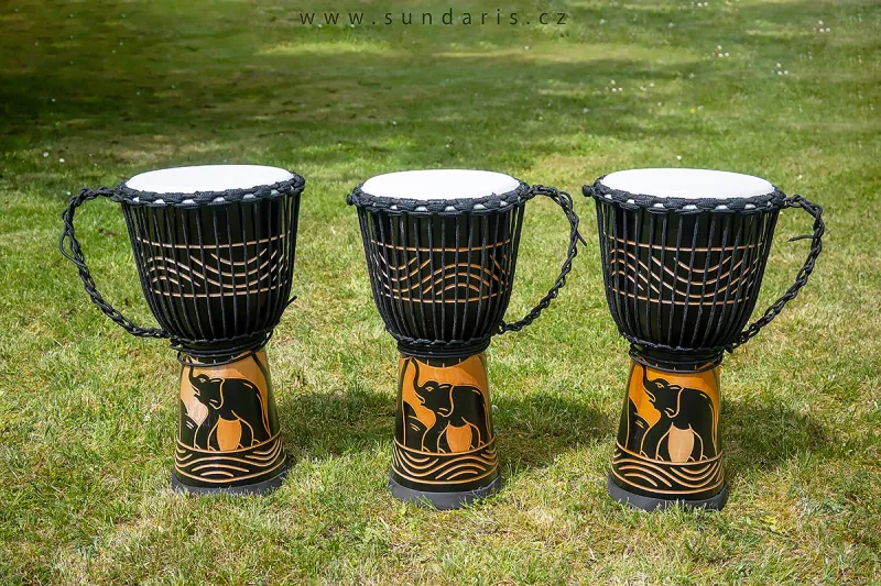 3 Ks Buben Djembe Sundaris Slon 50 cm