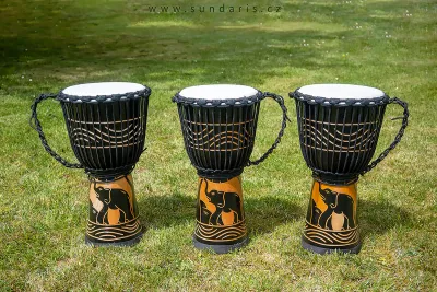 3 Ks Buben Djembe Sundaris Slon 50 cm