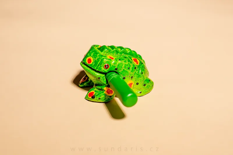 Ozvučná Žába Barevná 8 cm