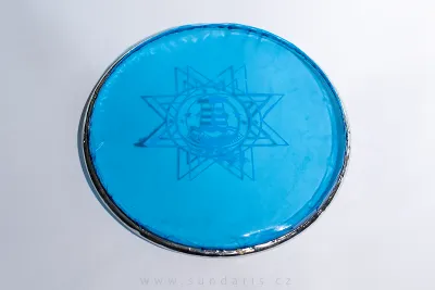 Blána pro Darbuku Alexandria Blue 22 cm