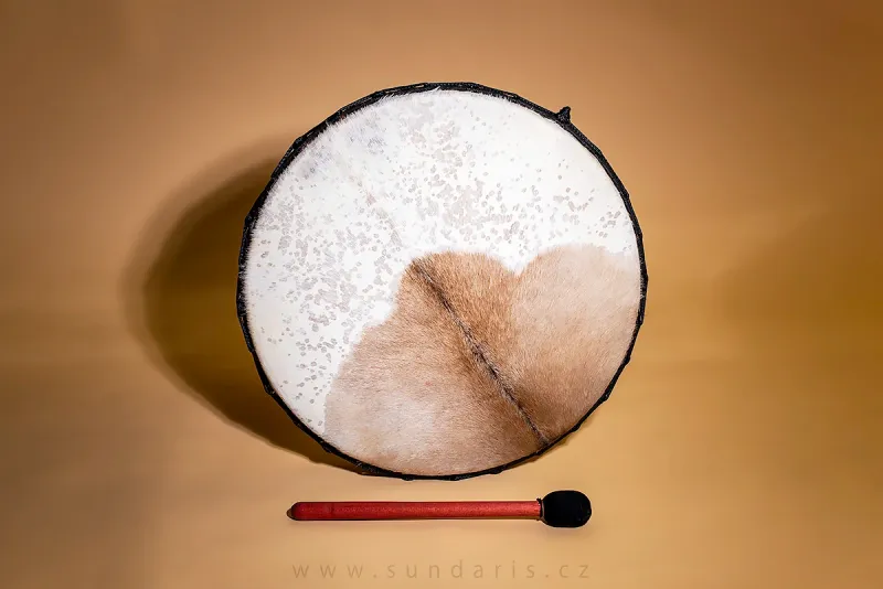 Šamanský Buben Sundaris s Chlupatou Blánou 50 cm