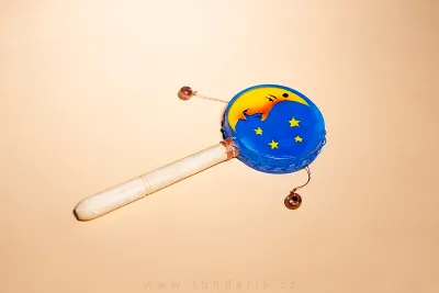 Otáčecí Bubínek Sundaris Modrý Otáčecí Bubínek Sundaris Modrý