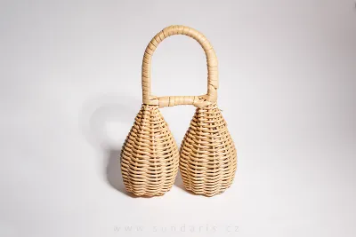 Chrastidlo Caxixi Sundaris Dvojité Světlé