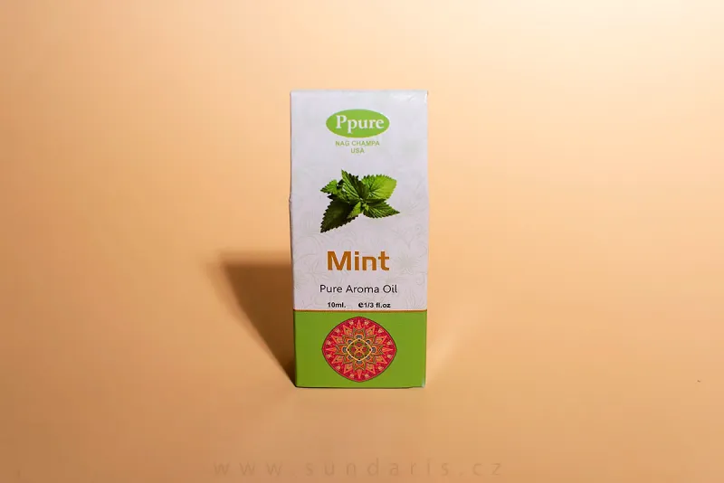 Vonný Olej Nag Champa Ppure Máta 10 ml
