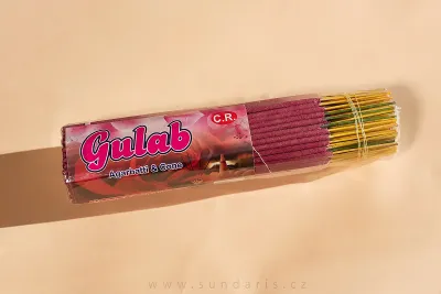 Indické Vonné Tyčinky Mysore C.R. Růže