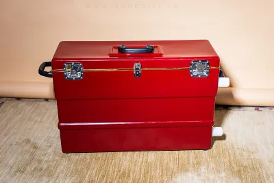 Plastový Kufr Carbon pro Harmonium Portable 3.5 Okt