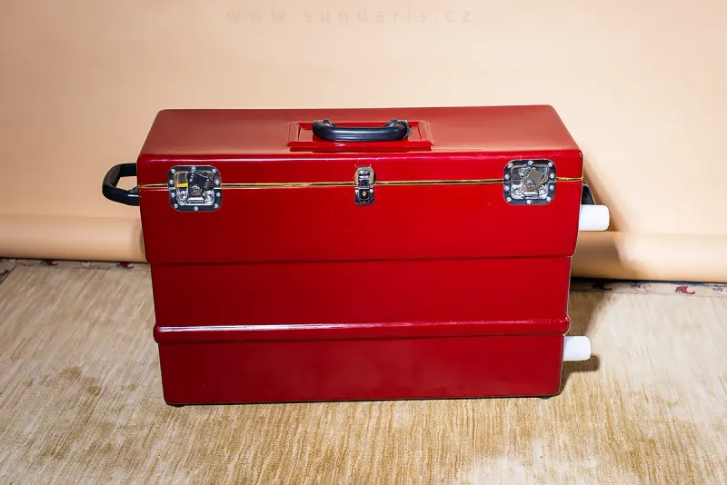 Plastový Kufr Carbon pro Harmonium Portable 3.5 Okt