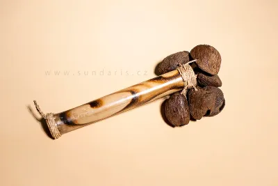 Chrastidlo Sundaris s Bambusovou Rukojetí Chrastidlo Sundaris s Bambusovou Rukojetí