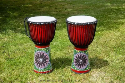 2 Ks Buben Djembe Sundaris 60 cm