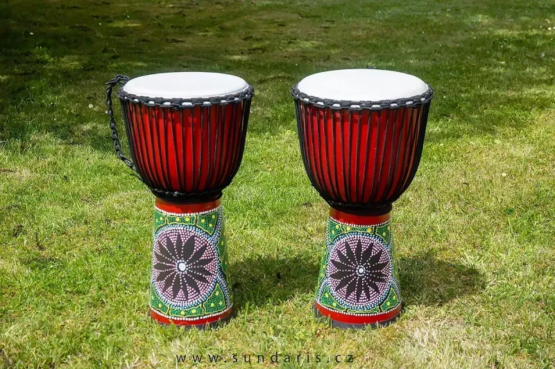 2 Ks Buben Djembe Sundaris 60 cm