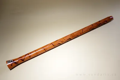 Didgeridoo Toca Orange Swirl 130 cm