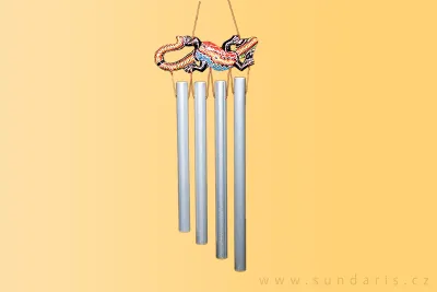 Závěsná Zvonkohra Bali Ještěrka