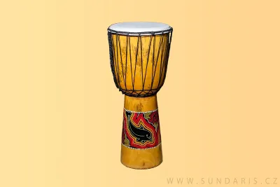 Djembe Sundaris Basic Malované Světlé 50 cm