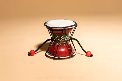 Bubínek Damaru Malovaný 10 cm