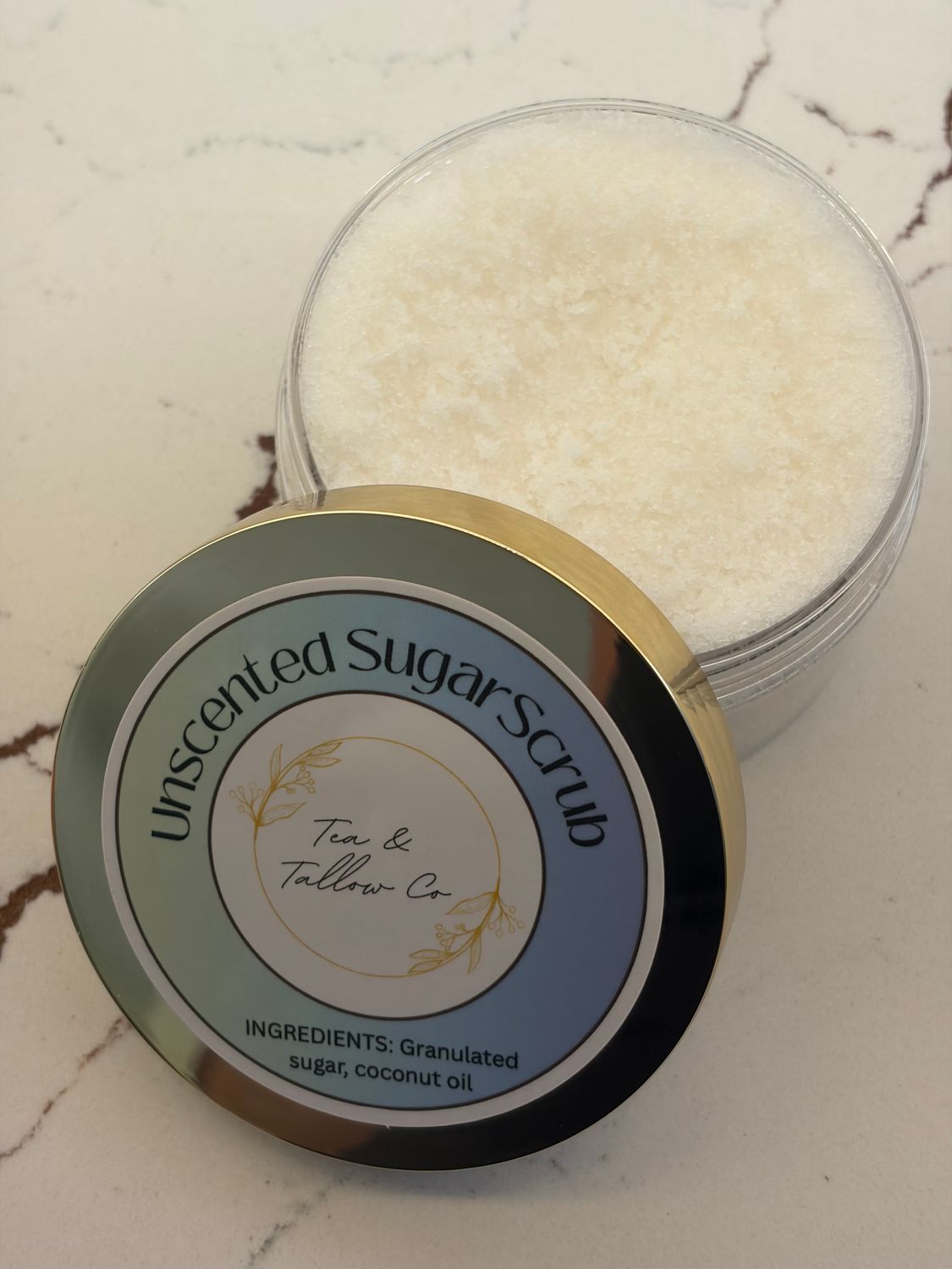 Unscented Sugar Scrub