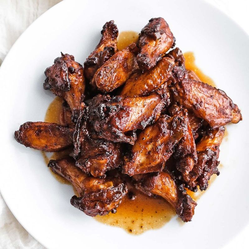 Six Smoked Wings