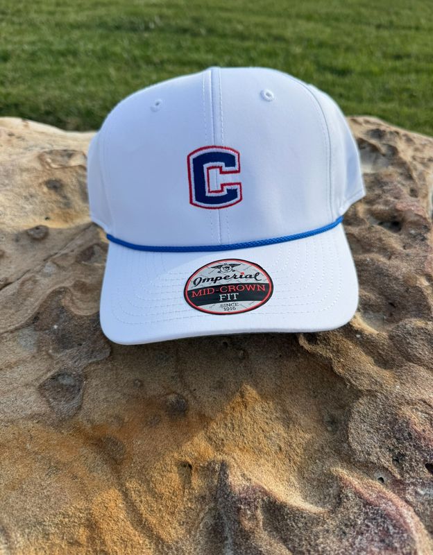 Imperial Embroidered Power C Royal Rope Hat