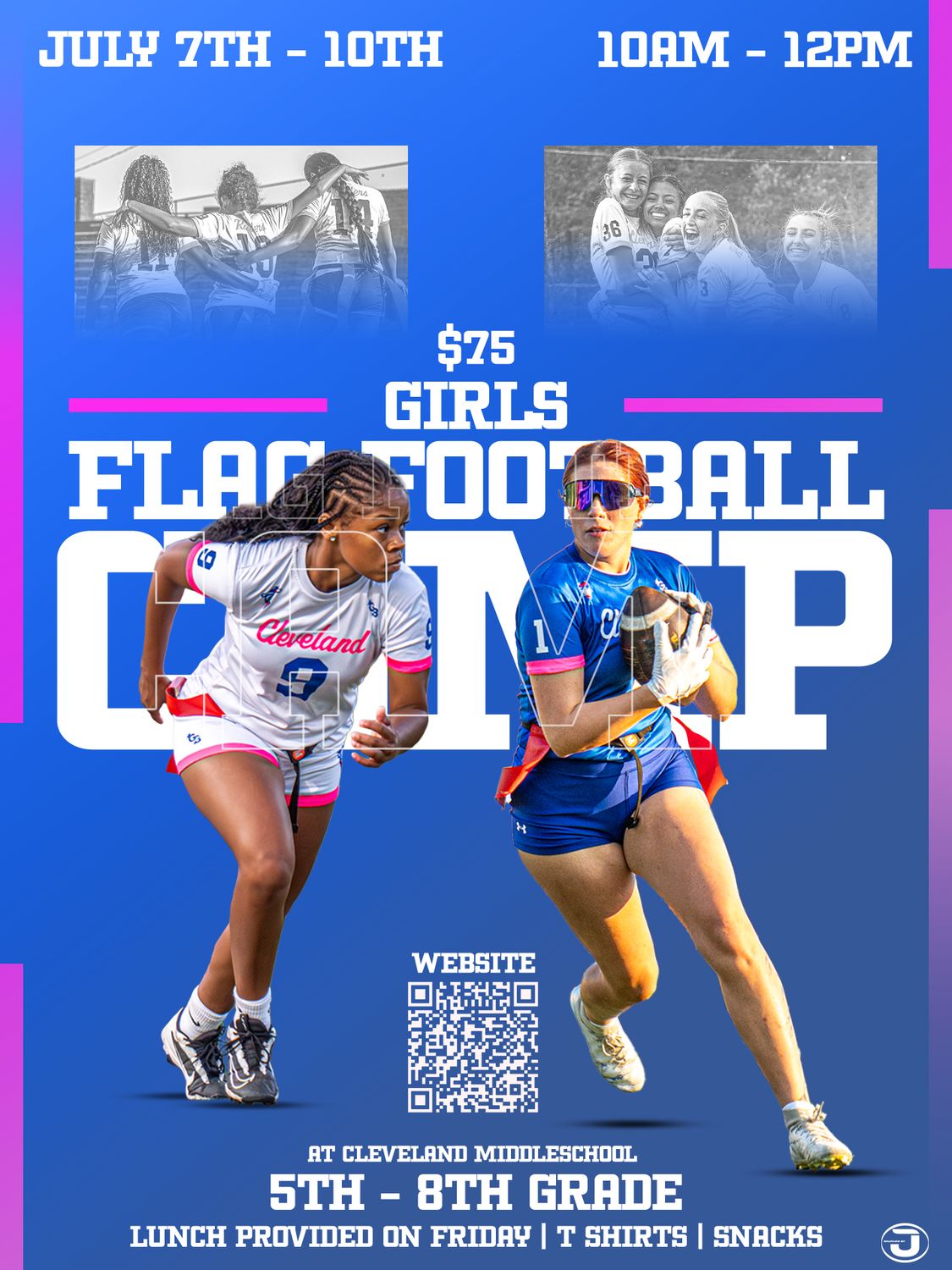 Camp - Girls Flag Football