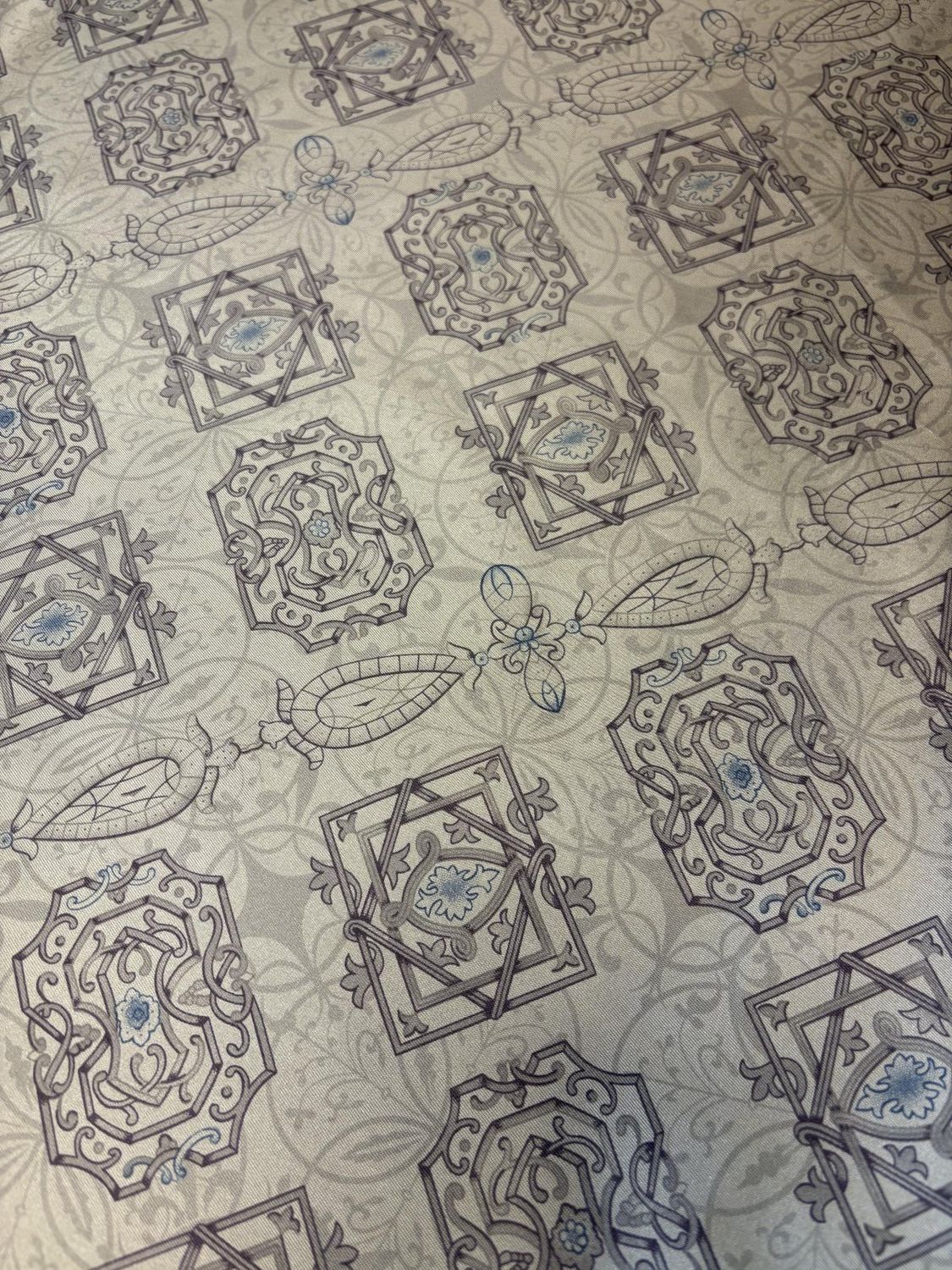 100% Silk Deadstock Printed Habotai