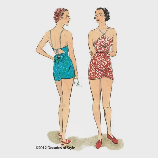 1930s Beach Romper - Decades of Style Pattern Company