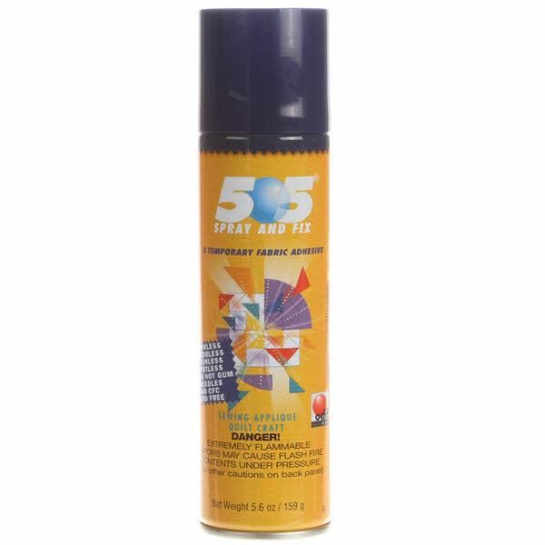 505 Spray &amp; Fix Temporary Repositionable Fabric Adhesive 7.2oz