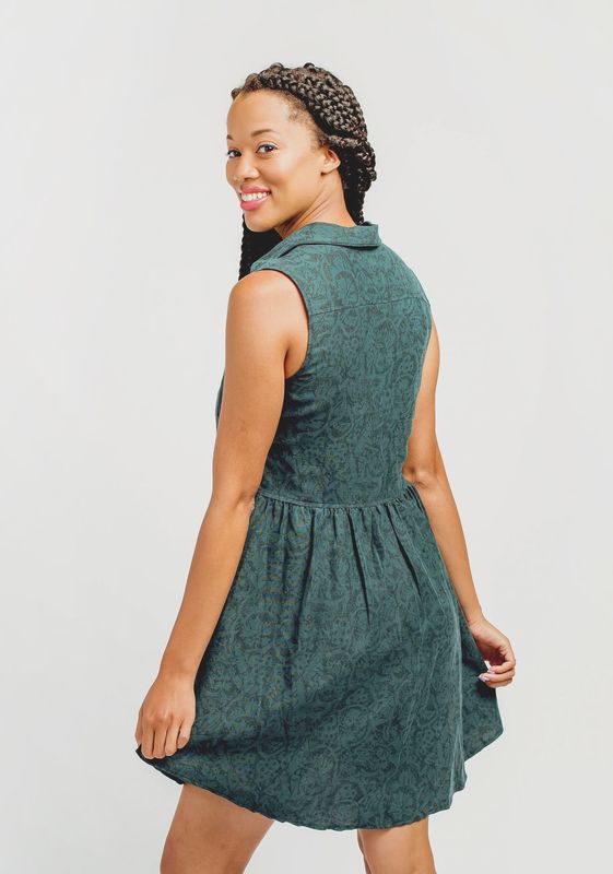 Alder Shirtdress Pattern Size 0-18, Grainline