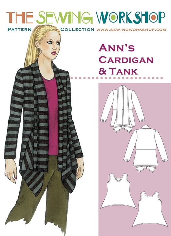 Ann's Cardigan &amp; Tank - The Sewing Workshop