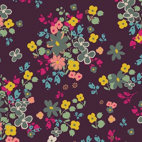 Blooming Soul Plum Jersey Art Gallery